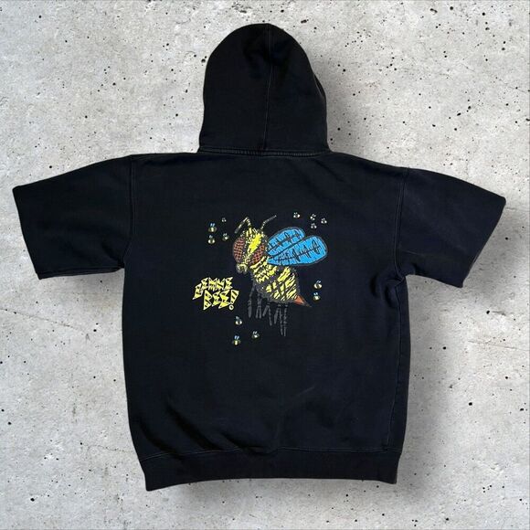 Lemme Bee Hoodie Size Large Black Pullover Graphic Hoodie - Picture 3 of 12